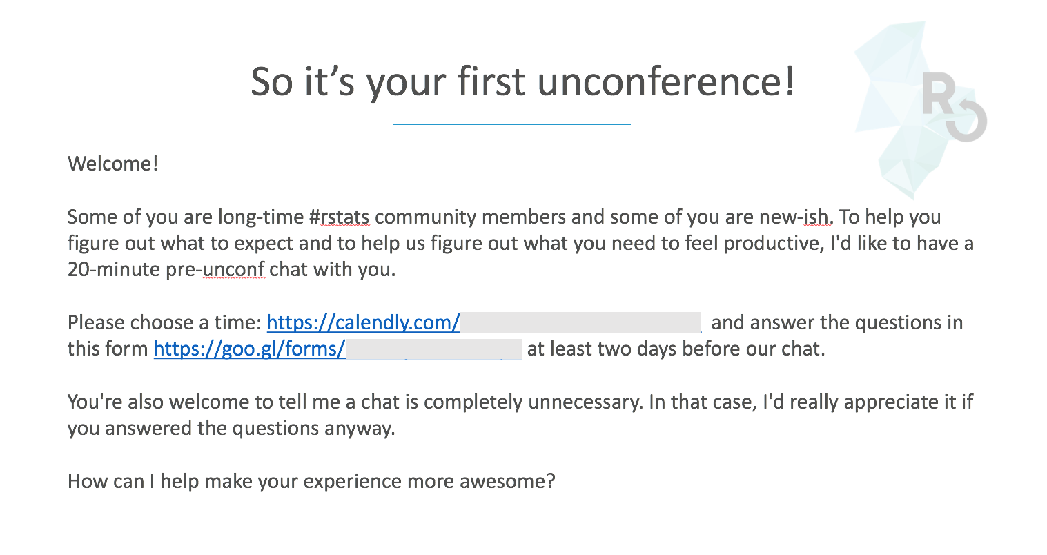 pre-unconf-email